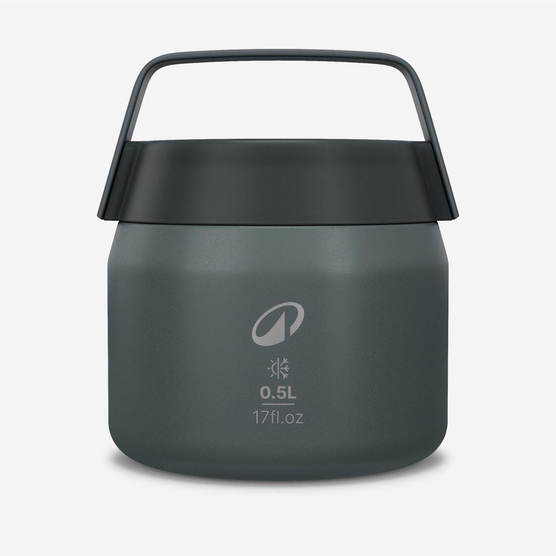 Boite alimentaire 900 isotherme acier inox 0,5L pour le camping, randonnée/trek
