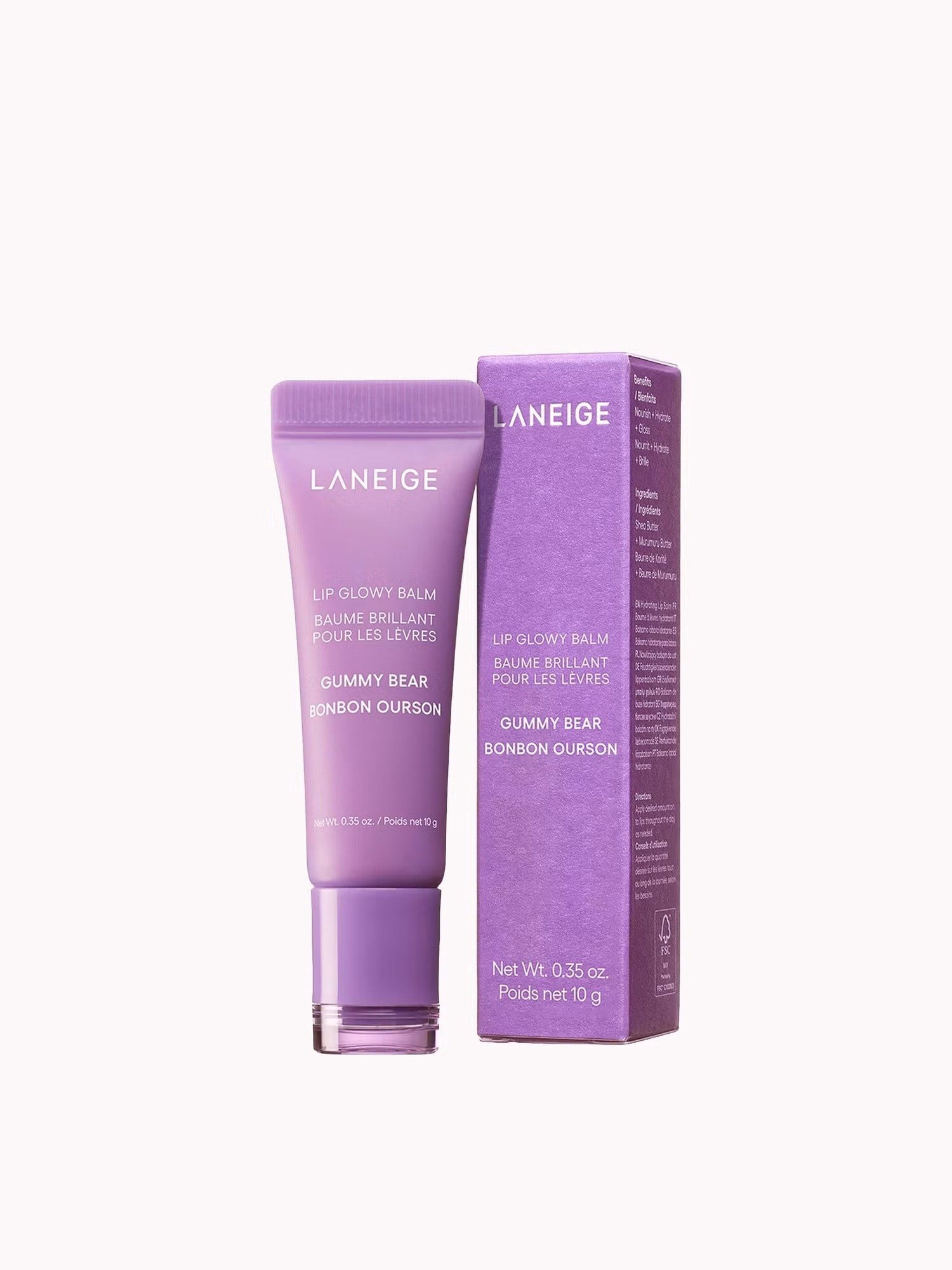 LANEIGE Lip Glowy Balm Gummy Bear – Baume à Lèvres 10g