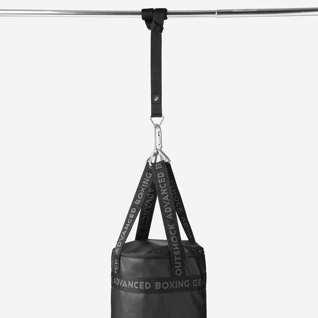 Sangle de boxe pour sac de frappe noire